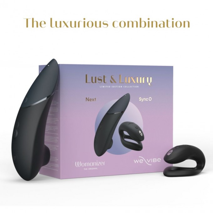 Набор WOMANIZER LUST AND LUXURY WOMANIZER NEXT AND WE-VIBE SYNC O LIMITED EDITION 2025 WZXY1SG9 Набор WOMANIZER LUST AND LUXURY WOMANIZER NEXT AND WE-VIBE SYNC O LIMITED EDITION 2025 WZXY1SG9